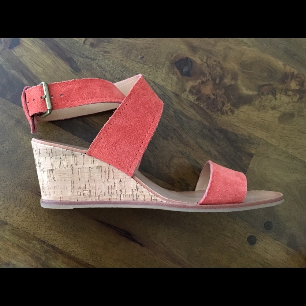 Dolce Vita Wedge Ankle Wrap Sandal
